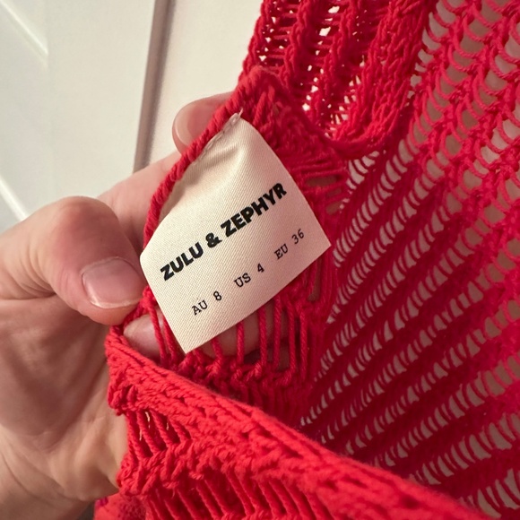 Zulu & Zephyr Red Dress - Picture 5 of 5